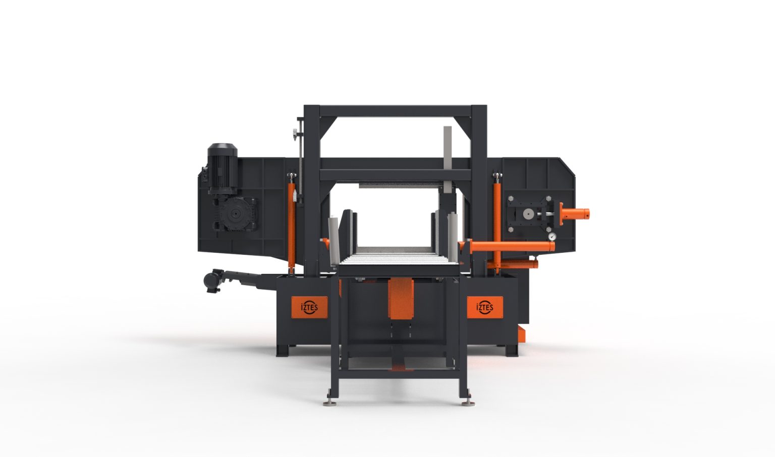 IZTES Linear 550 Tam Otomatik PLC arka